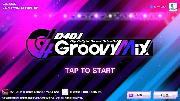 d4dj groovy mix测试服 V2.1.2 安卓版