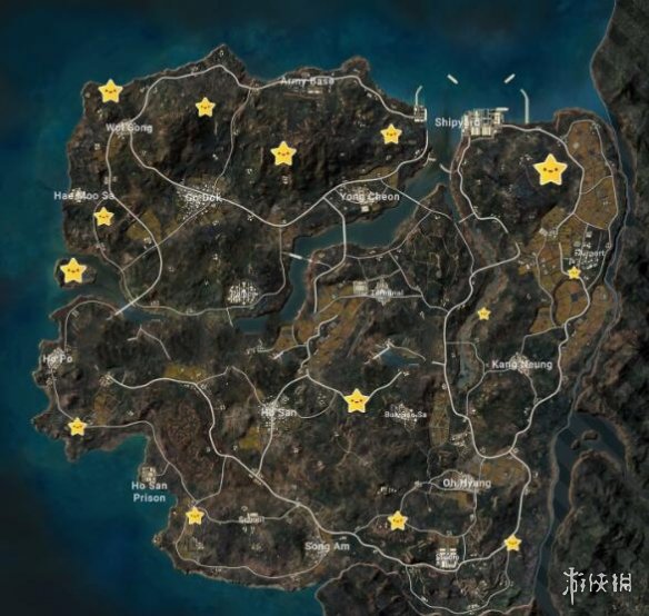 pubg泰戈密室位置一览图1