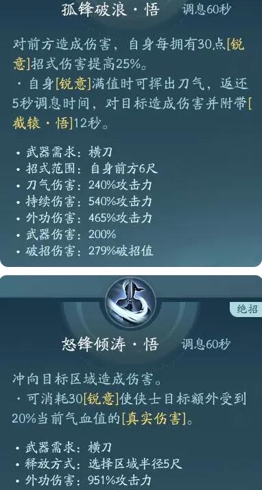 剑网3无界刀宗奇穴怎么加点 刀宗奇穴加点分析图4