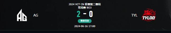 无畏契约vct第二赛段AG vs TYL视频介绍图1