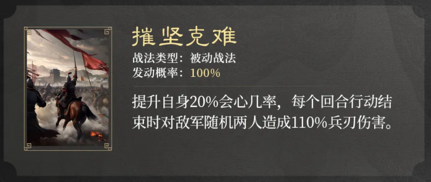 三国谋定天下S2新战法一共有哪些 摧坚克难战法类型及特效详解图2