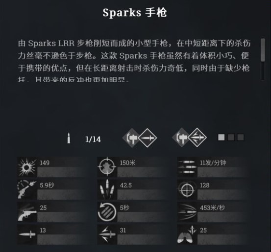 猎杀对决sparks手枪怎么用 猎杀：对决sparks手枪作用分享图2