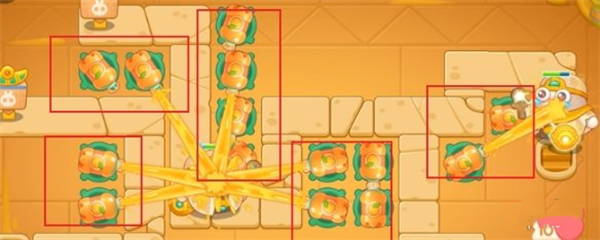 保卫萝卜4法老归来第77关怎么过 法老归来第77关通关攻略图8