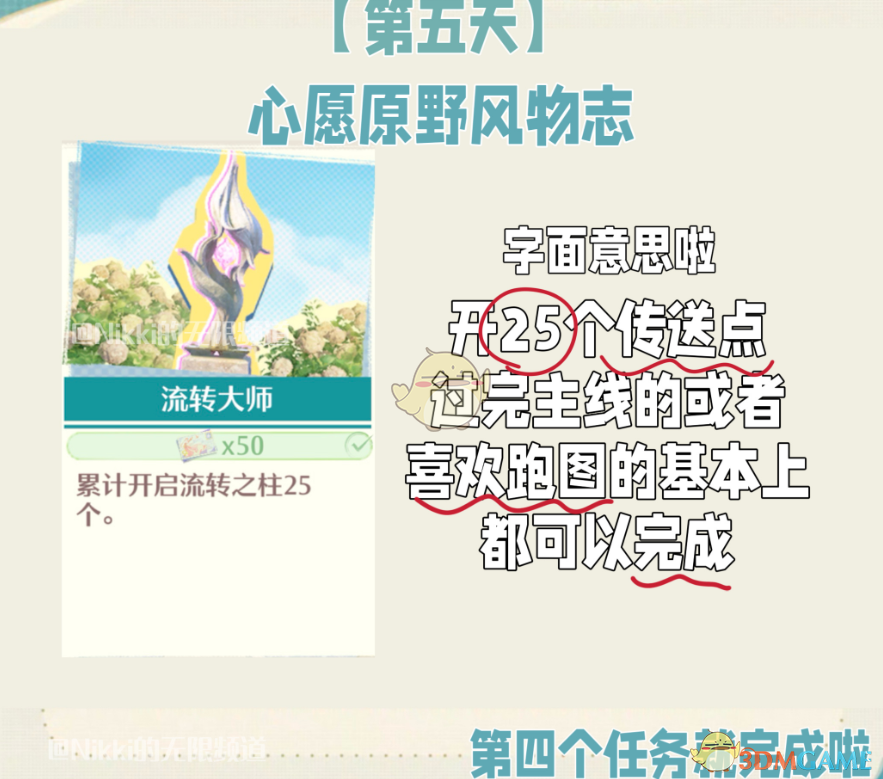 无限暖暖公测第五天每日任务做法介绍 公测第五天每日任务做法介绍图2