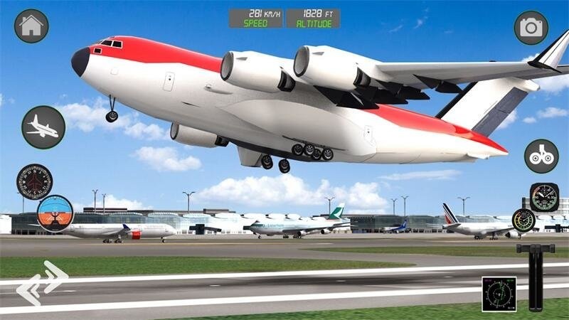 飞行员飞机模拟驾驶手机版(Pilot Flight Simulator 2020) V6.0.8 安卓版