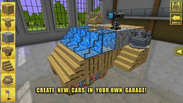 我的世界像素车手机版(Blocky Cars) V1.5 安卓版