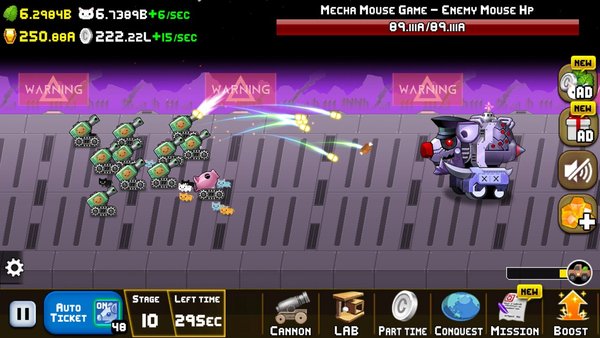 猫咪加农炮手机版(Idle Cat Cannon) V2.2.6 安卓版