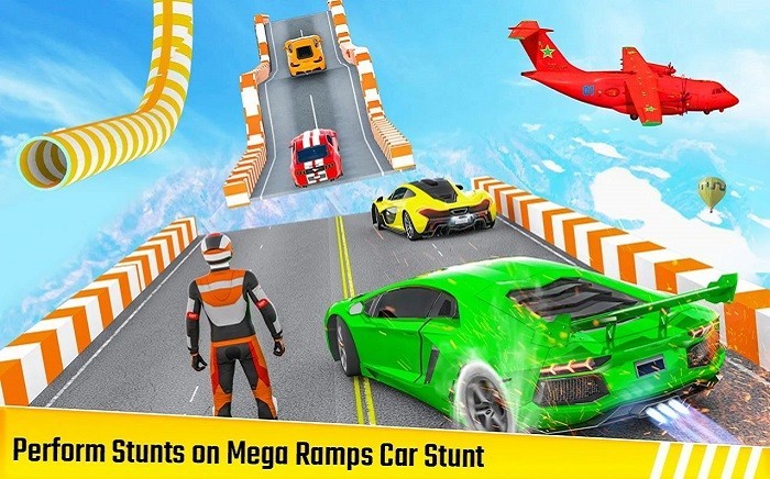 大型坡道怪物大脚车手游(Car Stunts) V2.7 安卓版