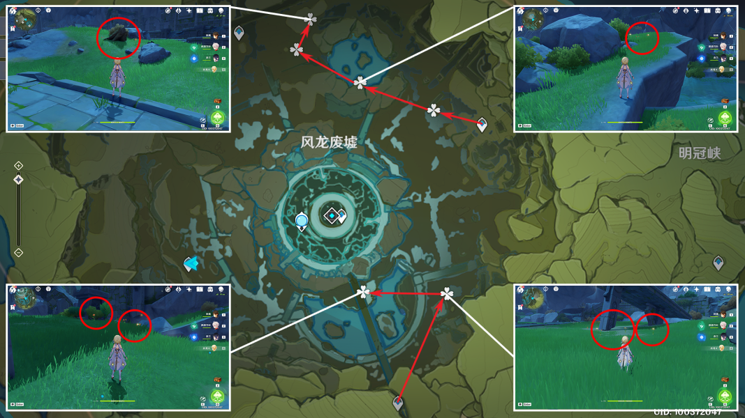 原神风车菊分布图汇总 3.8所有风车菊采集点及收集攻略图4