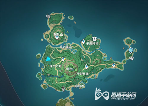 原神逢岳之野栖木攻略图5