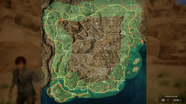 pubg维寒迪滑翔机刷新点一览图2