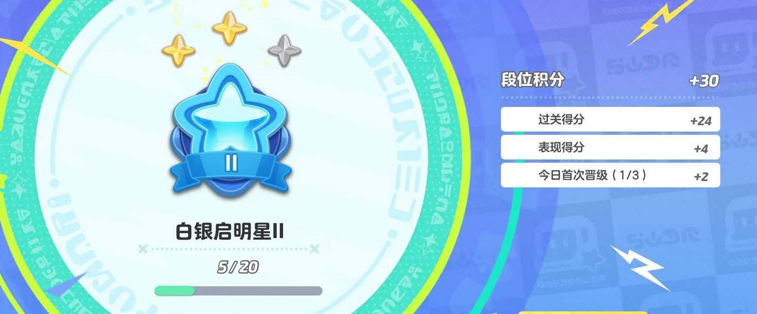 元梦之星排位段位等级一览图片2