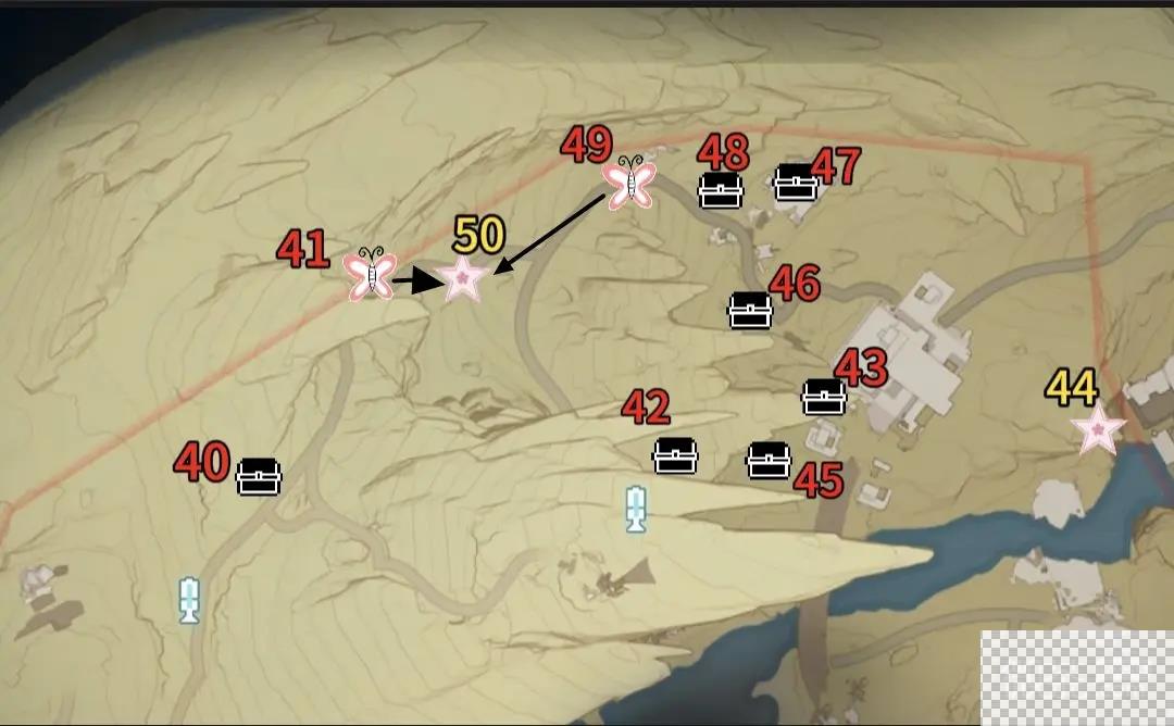 鸣潮荒石高地探索全收集攻略图6