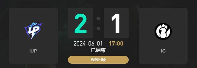 lol夏季赛UP vs IG赛况介绍图1