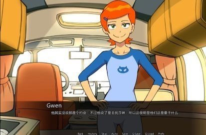 Ben10与格温的一天3D中文版同人图2