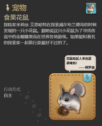 ff14食果花鼠宠物获得方法图6