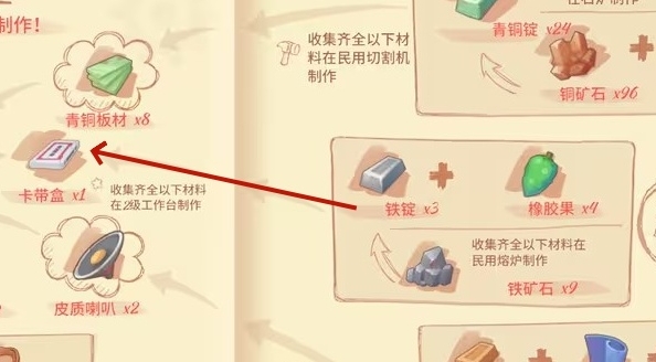 波西亚时光卡带盒怎么制作 卡带盒制作方法图1