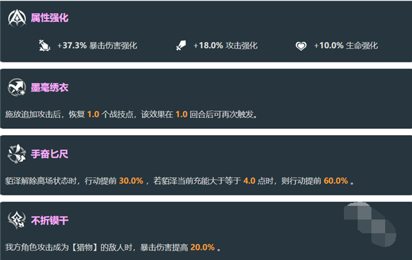 崩坏星穹铁道貊泽技能是什么 崩坏星穹铁道貊泽技能效果介绍图6