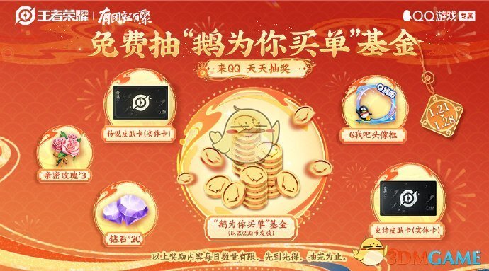 QQ×王者荣耀春节福利有哪些 QQ春节福利玩法内容图2