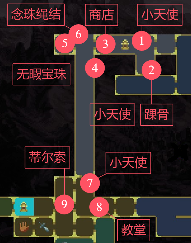 神之亵渎群峰墓地物品怎么收集 群峰墓地收集向流程攻略图1